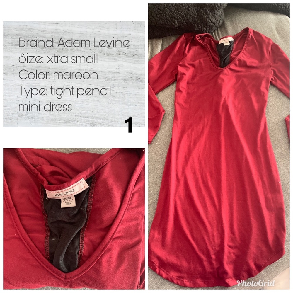 Mini pencil dress